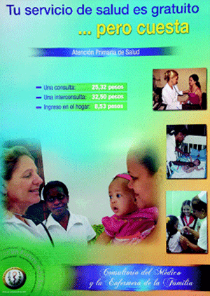 Cuba Health Care Poster